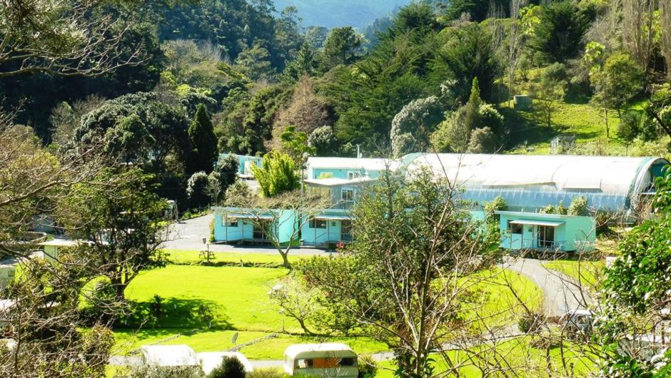Find your escape at Dickson Park, You will be surrounded by lush grounds and nature, backpackers get comfortable bunks and a great view.
