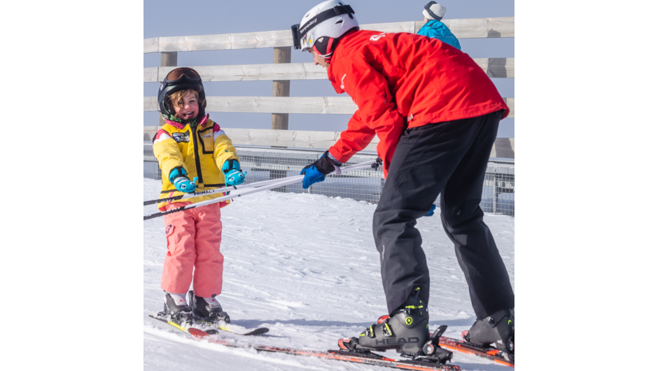 The Remarkables offers a laid-back atmosphere which is fantastic for families and those new to skiing or snowboarding.