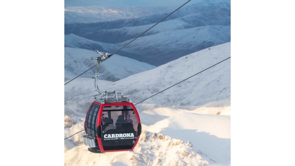 NZ's only combined gondola chairlift, easy-to-use surface lifts, specialised beginner packages and plenty of wide open trails spread over three basins.