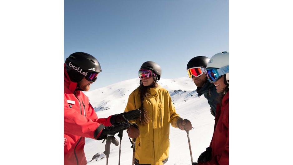 Purchase a group lesson! Learn the basics, including how to master sliding, stopping, and turning safely and effectively on gentle slopes. or further develop your skills as you explore more terrain.