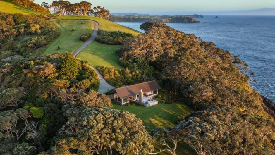 The Glasshouse at the very end of the peninsula.