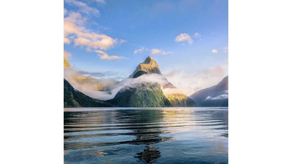 Get up close and personal with Milford Sound! From thundering waterfalls to sky-high mountains to lush rainforests, Milford has it all. Experience the spray of a waterfall as you cruise close to sheer rock faces.