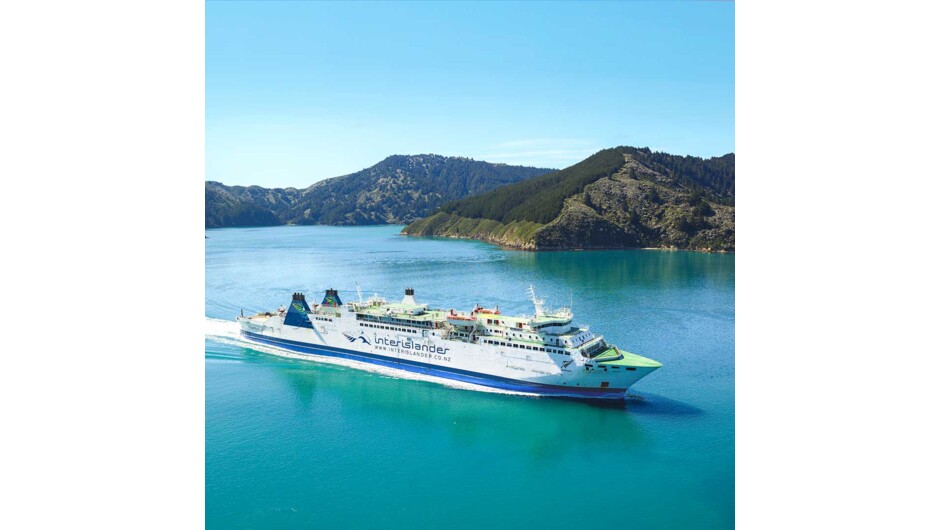 Interislander Ferry - Around one hour of the cruise takes you through the Marlborough Sounds and this region of bush covered mountains, small islands, crystal clear waters and secluded bays offer remarkable photographic opportunities.