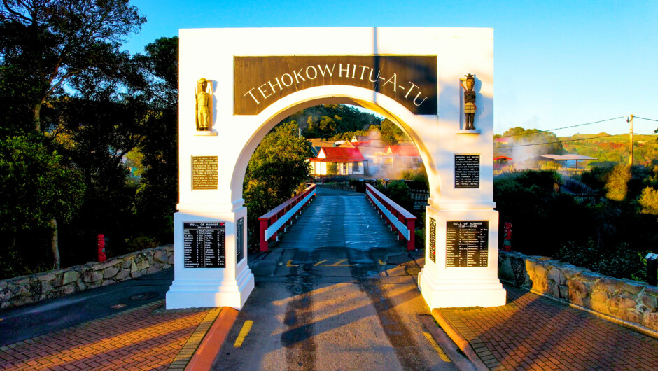 Memorial Archway - The gateway/entrance into our village.