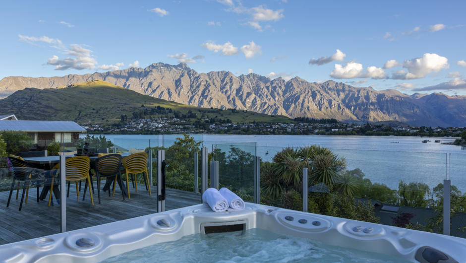 Spa with views