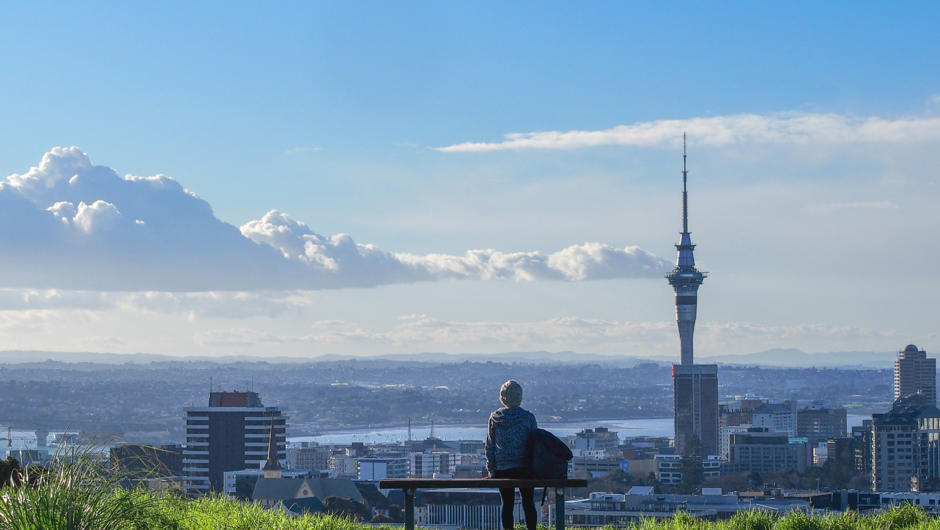 Auckland Skyline from Mount Eden