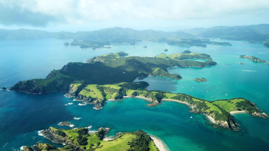 These are just a few of the many bays to explore in the Bay of Islands.