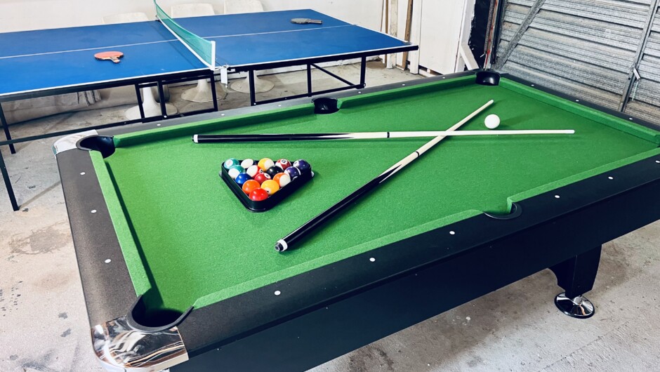 Games Room - Pool Table