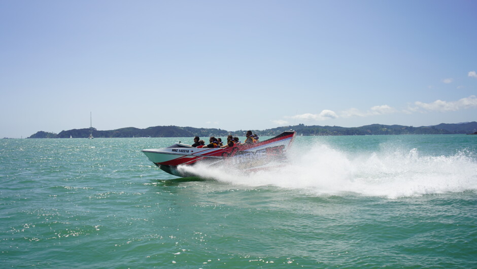 The Xtreme Jet is the fastest and best way to see the beautiful Bay of Islands