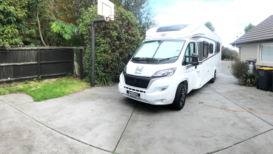 Christchurch motorhome and camper parking