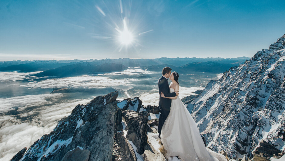 Wedding on the clouds
