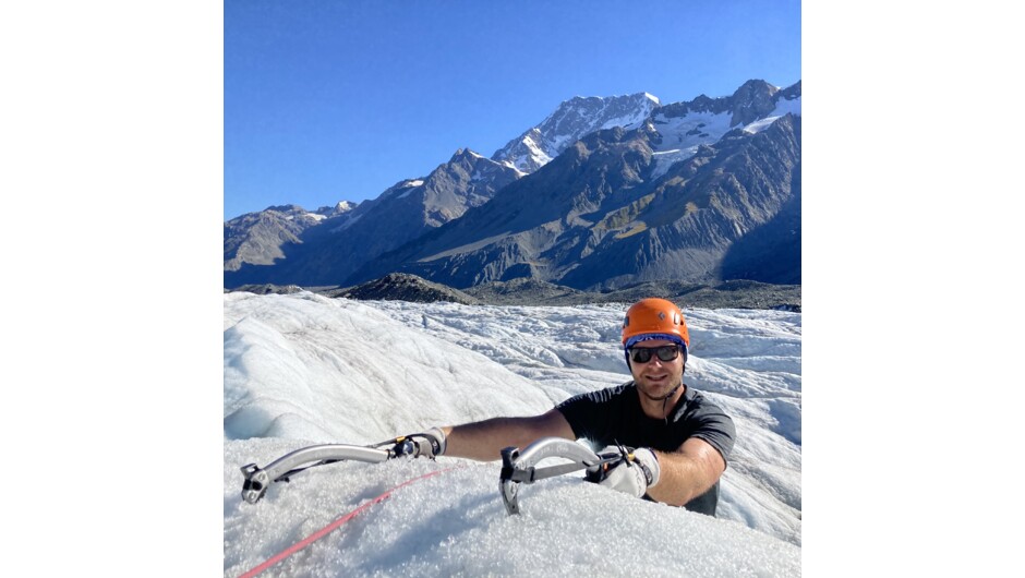 Ice Climbing gives the sense of adventure and achievement