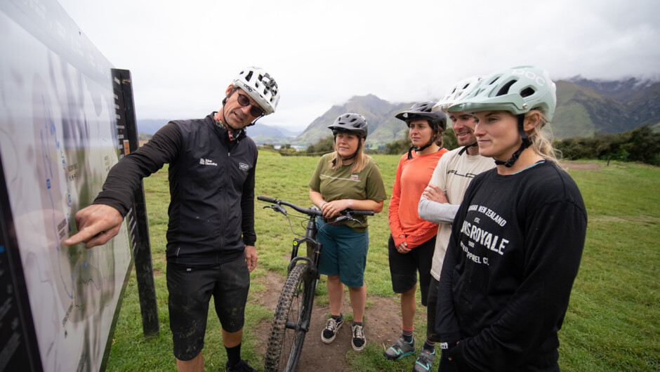 Guided rides and coaching are provided by the knowledgeable staff at Bike Glendhu – those who ride all the time and are passionate about this epic place.