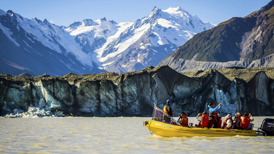 Glacier Explorers Boat, Aoraki / Mount Cook