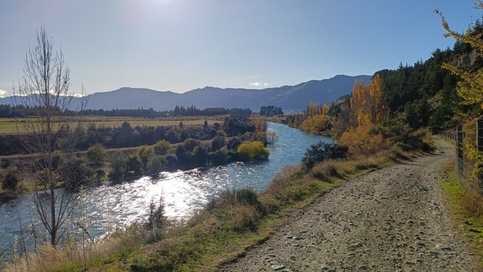 Our Founders favourite spot on the trail. So peaceful and beautiful; a fantastic river view with mountains all around.