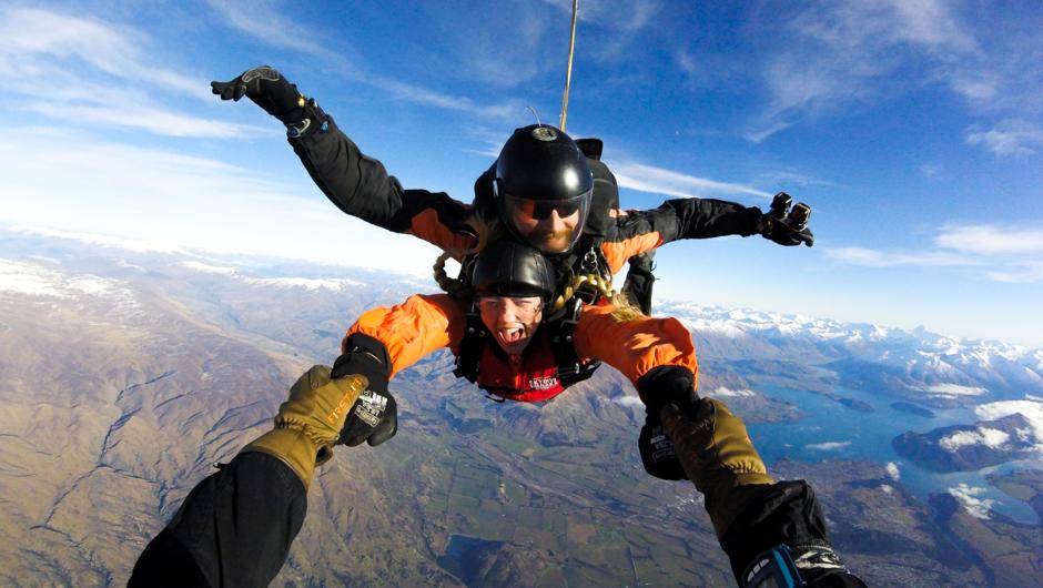 Everything is betting when you skydive.
