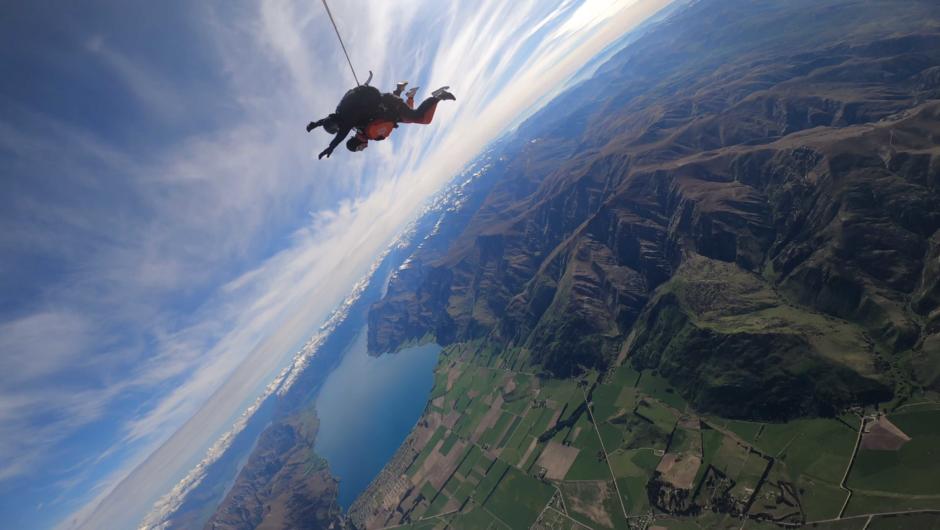 Experience the awe-inspiring Wanaka landscape from 15,000ft above the ground.