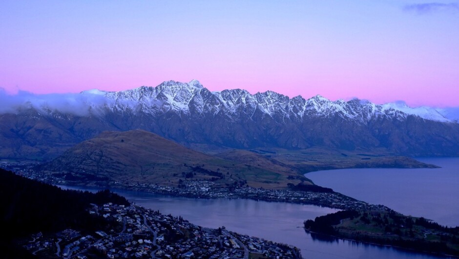 Queenstown view - The Remarkables
