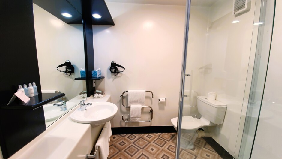 Standard Hotel Room Bathroom
