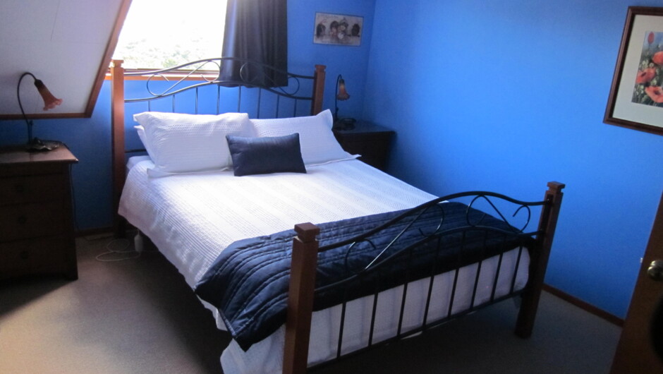 Double Bedroom, with queen size bed, Cityview B&amp;B, Dunedin, New Zealand