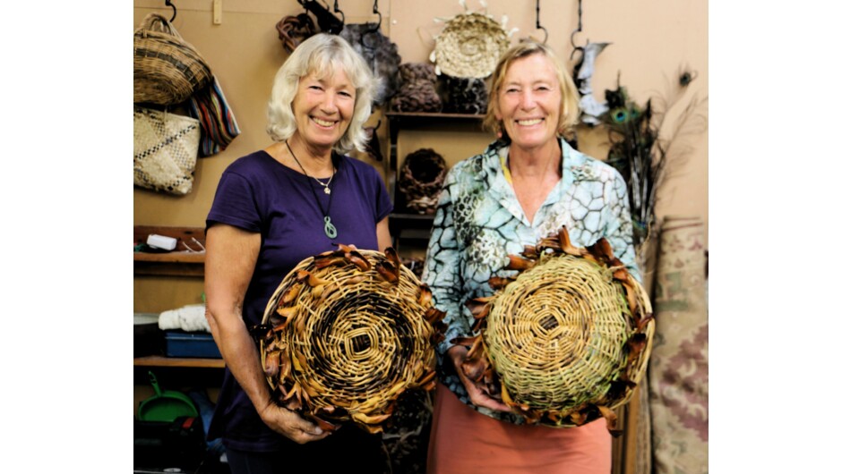 Hands-on Creative Wild Basket Making Workshops in the glorious Golden Bay with NZ Textile Experiences