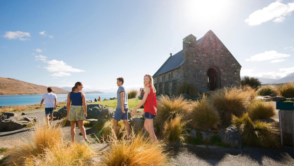 Church of the Good Shepherd: Serene beauty by Lake Tekapo, New Zealand