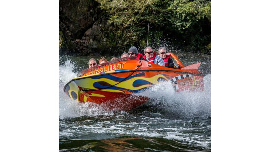Jetboat with Camjet