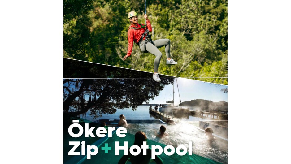 Zipline and then enjoy a hotpool at the exclusive Lake Rotoiti Hot Pools.