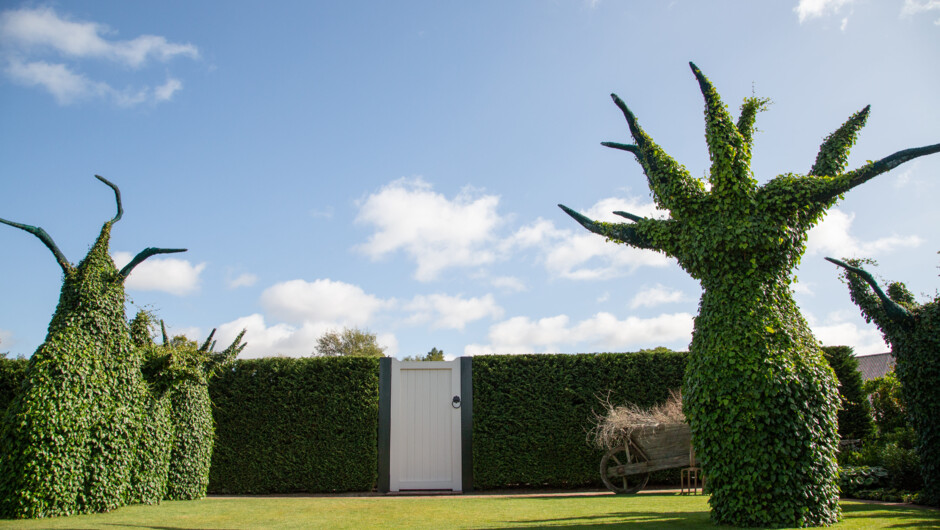 Surrealist Gardens at Hamilton Gardens