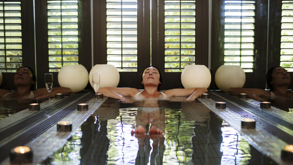 Relax at The Spa at Millbrook Resort.