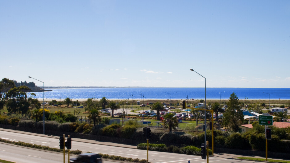 Views of Caroline Bay from most units