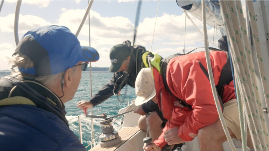 Sailing Hauraki Gulf