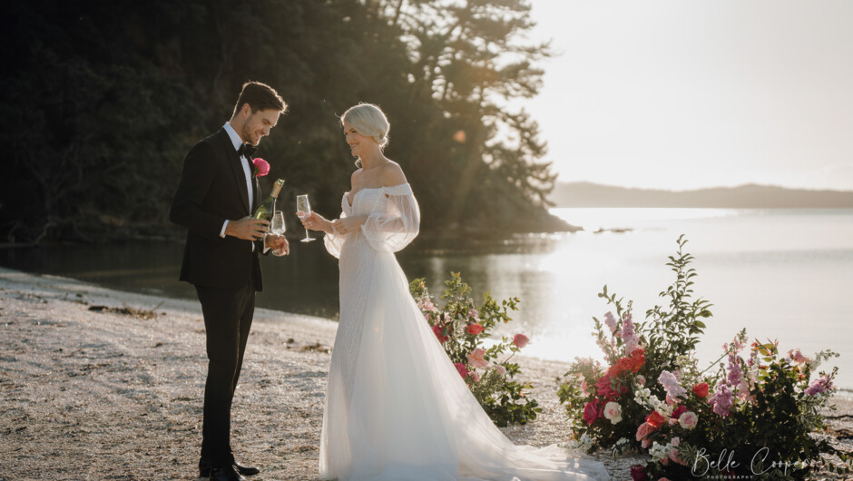 Wedding Photographer Auckland, this shot captured at The McCallum Residence
