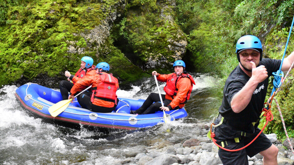 Explore the Waiohine River with the Waiohine Day out Combo Tour