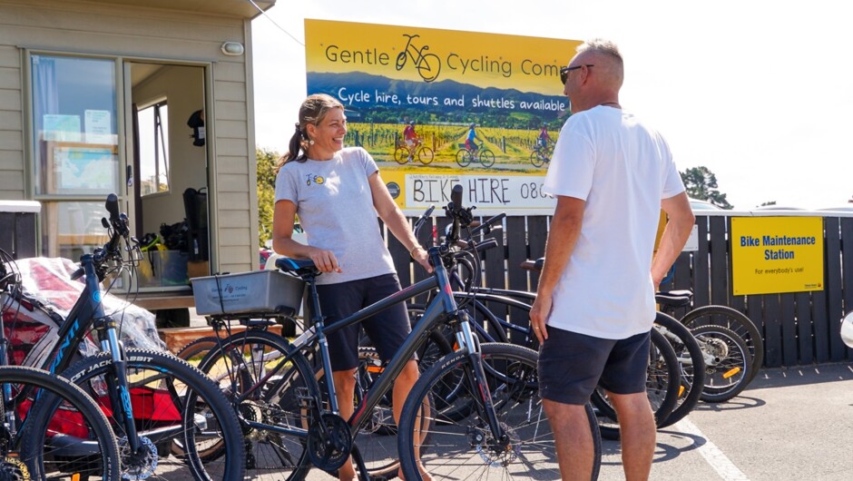 The Gentle Cycling Co at Tahuna Beach Holiday Park