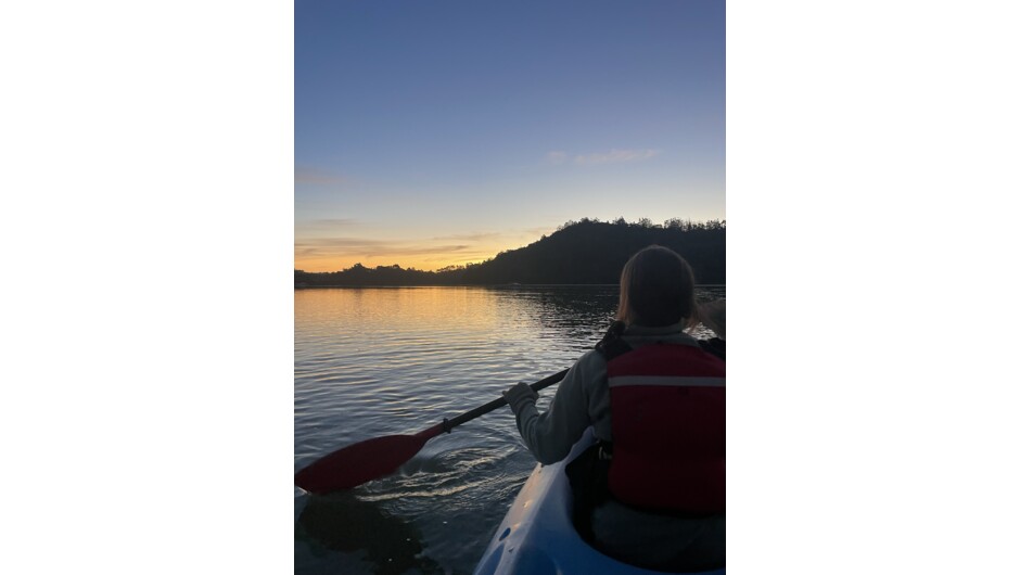 Sunset, Bioluminescence Kayak Tour