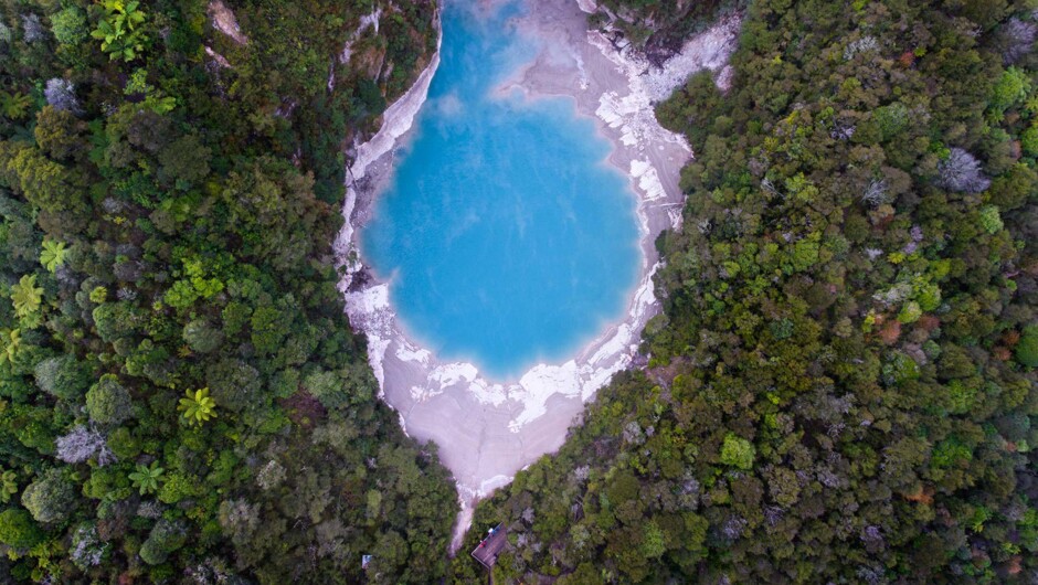 Rotorua hidden lake