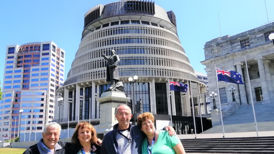 Wellington has an abundance of spectacular architecture to visit eg the Beehive at Parliament Grounds.