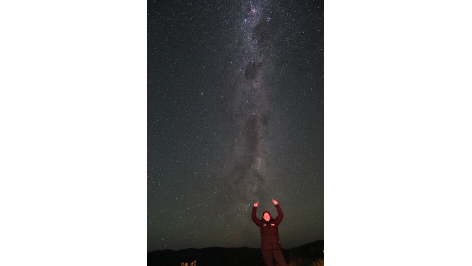 Our dark sky is so amazing you'll see the Milky Way reaching across the sky.