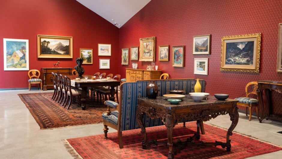 The Dining Room in Ravenscar House Museum.