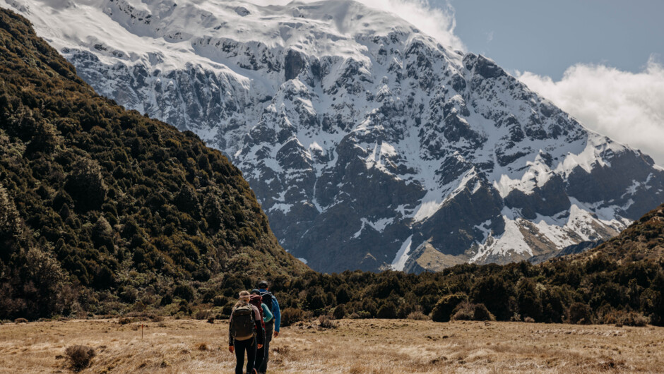 Remote day and multi-day guided trekking experiences in New Zealand's backcountry