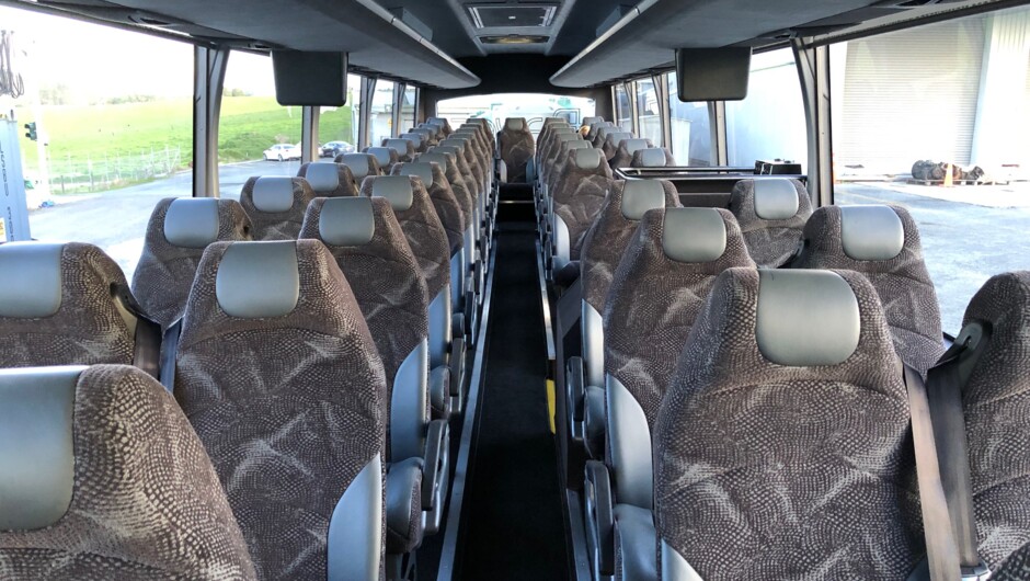 49 seat coach interior