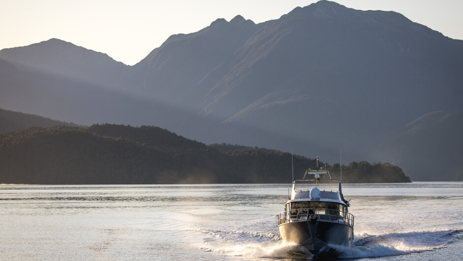 Sea Shadow is a robust and well-appointed expedition day boat.