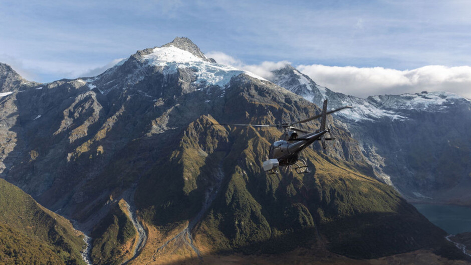 Backcountry Helicopters Makarora into the Siberia Valley.