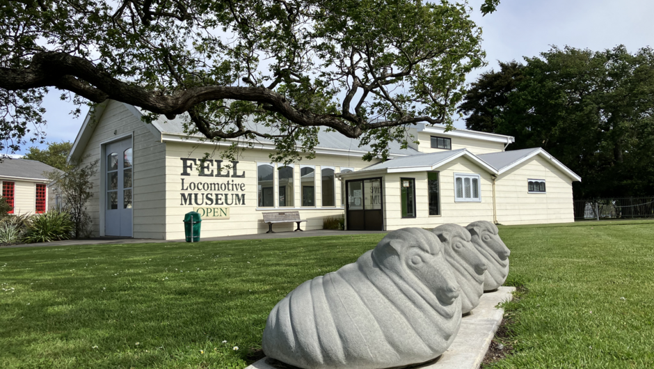 The Fell Locomotive Museum, Featherston, New Zealand.