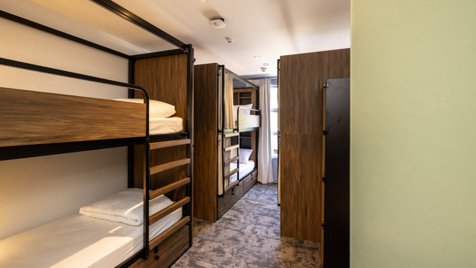 Multi share dorm rooms are the perfect solution for kicking back and relaxing on your travels without breaking the bank.