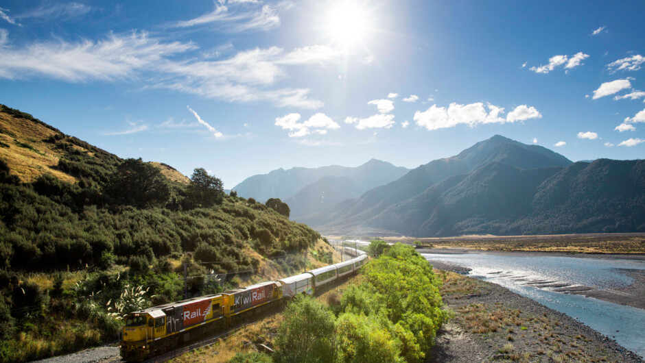 Enjoy New Zealand and the famous rail routes