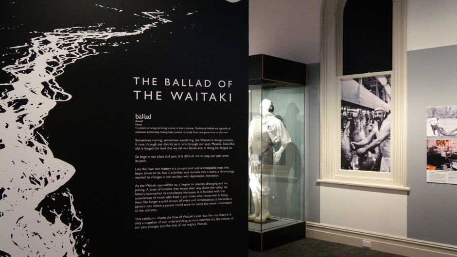 Ballad of the Waitaki, an exhibition on 20th century history in the Waitaki district.
