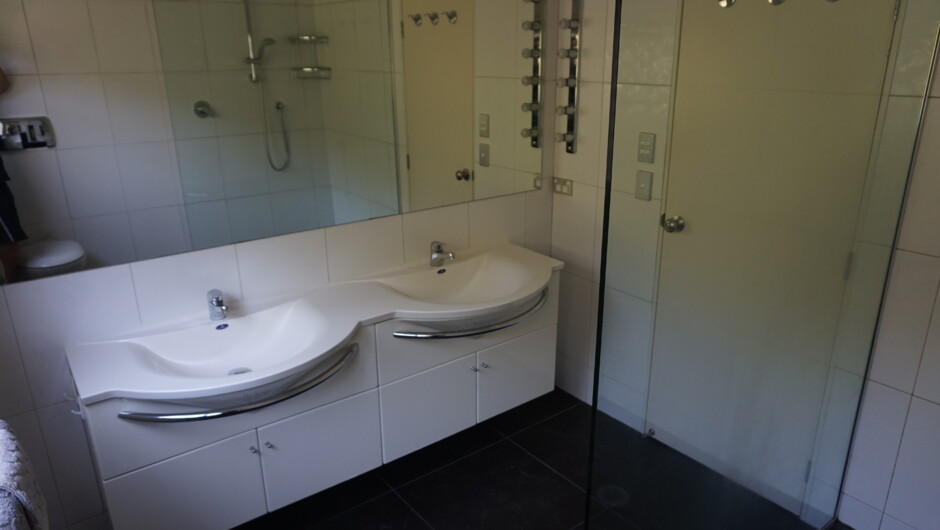 The ensuite off the master bedroom