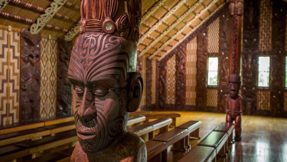 Maori Meeting House at Waitangi